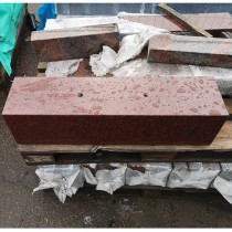 granitsockel 20x20x80 cm NH red